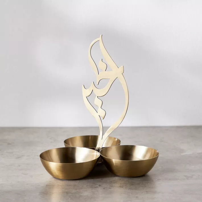 Premium VIP Trophies by Kashida design studio for DIFC featuring local UAE elements and Arabic calligraphy