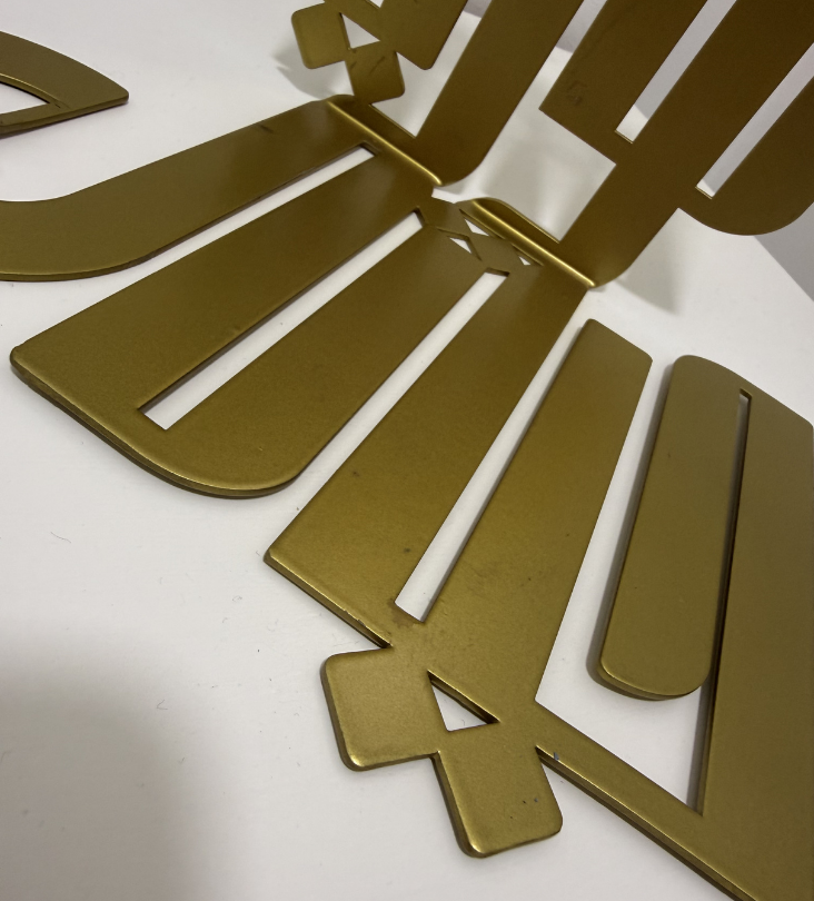 Omi Noor Hayati Candle Holder - Gold - Sample