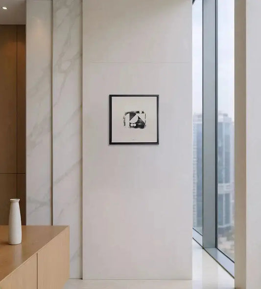 Abstract Arabic Typography 'Good' Canvas Kashida Design