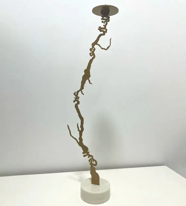 Khayal Candlestick (Large) - Sample Kashida Design