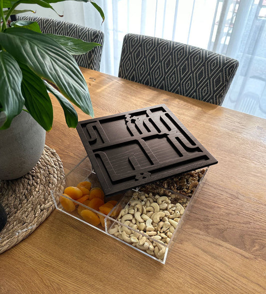 Name Acrylic Box Kashida Design