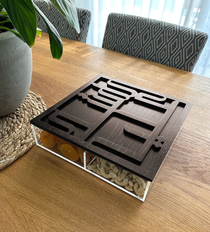 Name Acrylic Box Kashida Design