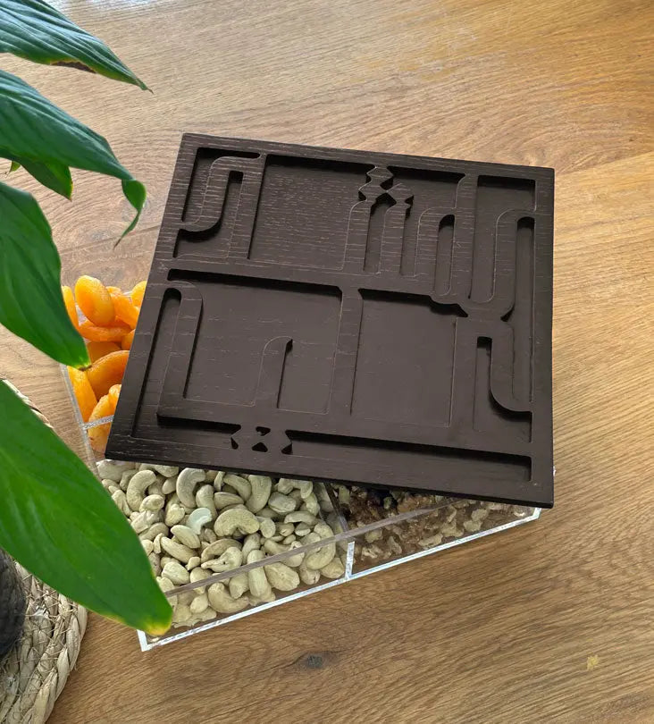 Name Acrylic Box Kashida Design