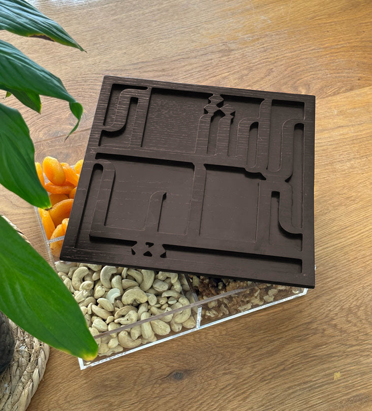 Name Acrylic Box Kashida Design