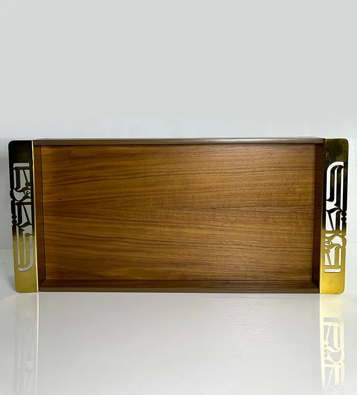 Diyar Tray - Sample Kashida Design
