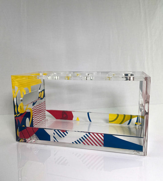 Abstract Arabic Coffee Cup holder - Sample Kashida Design