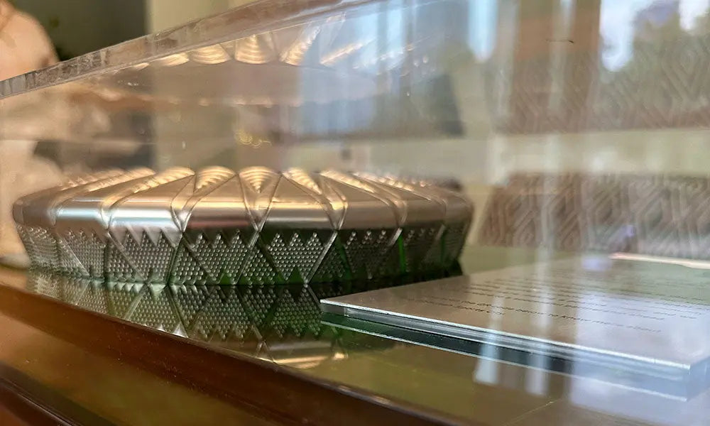 king abdullah sports city VIP memento corporate gift designed by Kashida