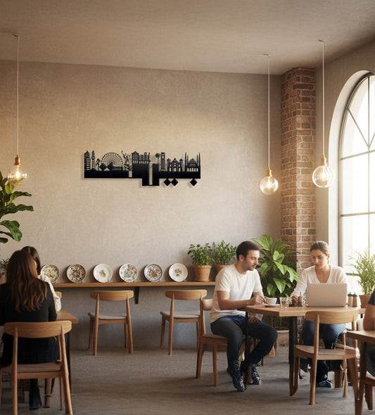 City Skyline Wall Décor – Beirut Kashida Design