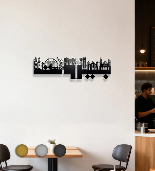 City Skyline Wall Décor – Beirut Kashida Design