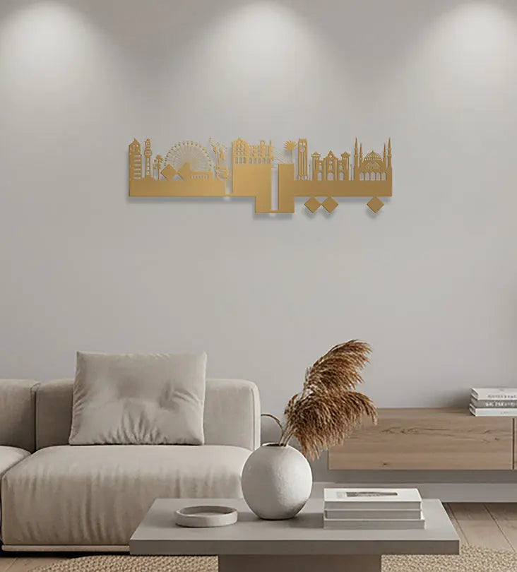City Skyline Wall Décor – Beirut Kashida Design