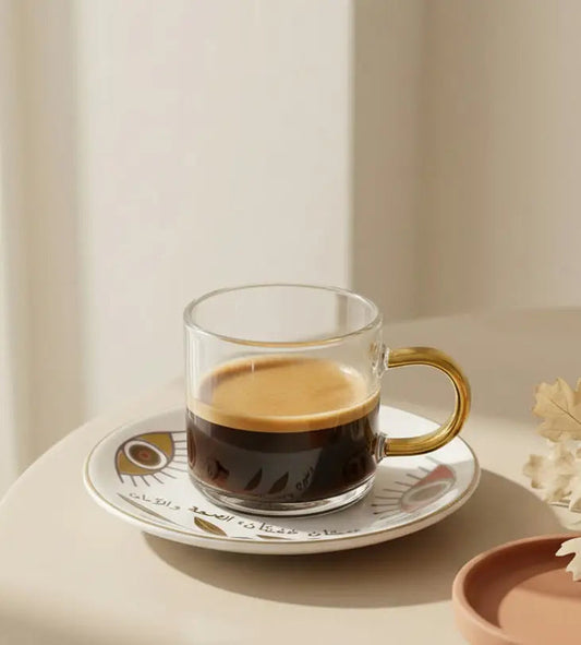 Supernatural Espresso Cup x 6 Kashida Design