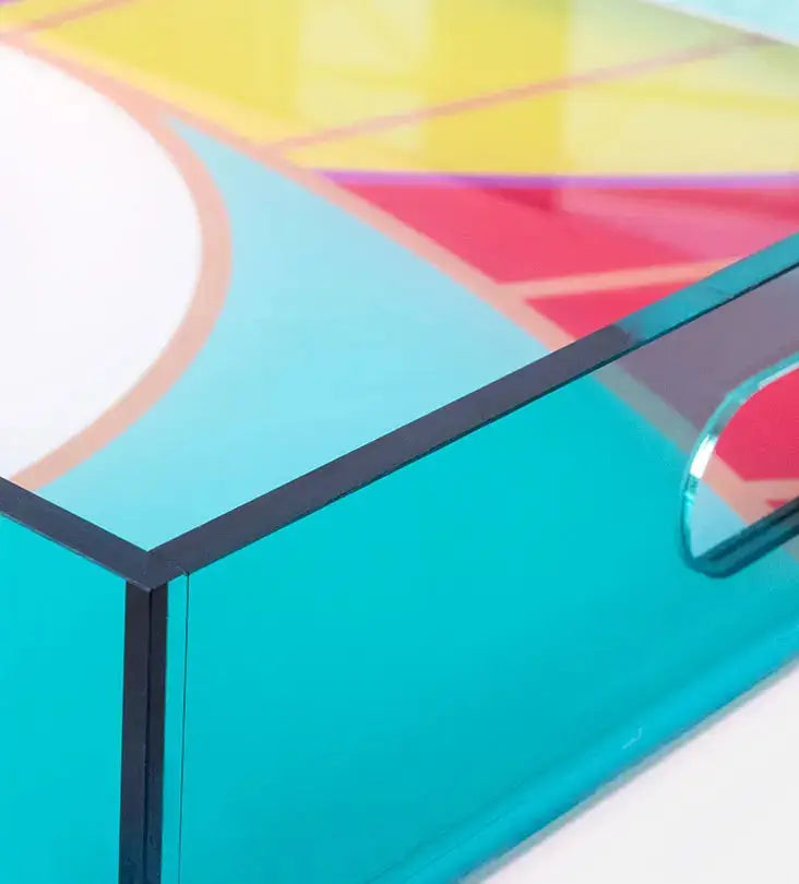 Supernatural Tray - Acrylic Kashida Design