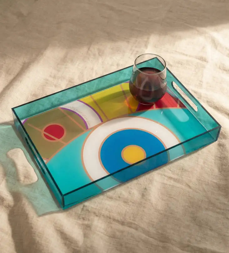 Supernatural Tray - Acrylic Kashida Design