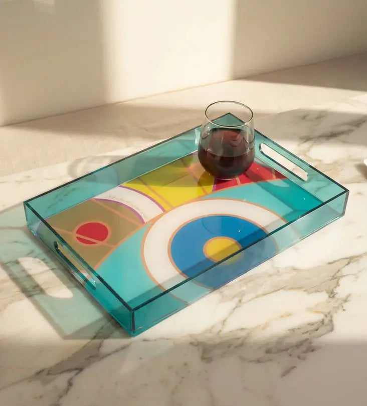 Supernatural Tray - Acrylic Kashida Design