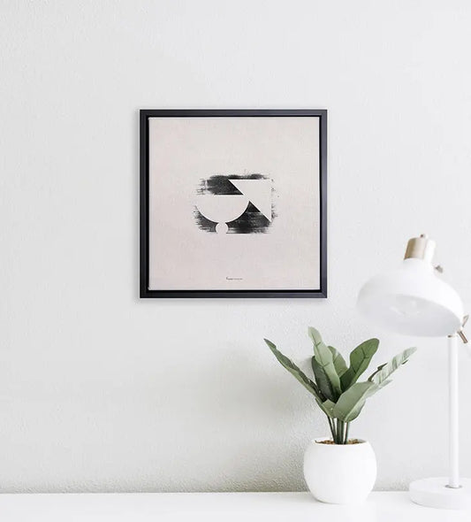 Abstract Arabic typography canvas wall prints in bright colors with Peace and Love words