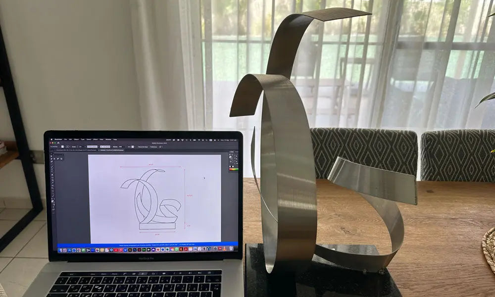 Premium VIP Trophies by Kashida design studio for VISA She's Next Awards Competition supporting female-led businesses