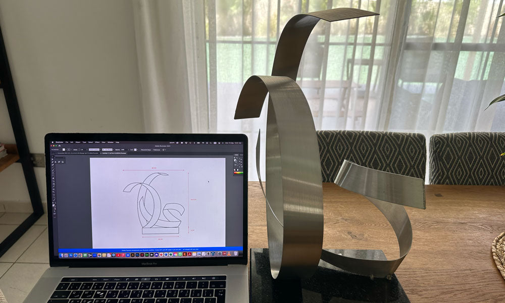 Premium VIP Trophies by Kashida design studio for VISA She's Next Awards Competition supporting female-led businesses