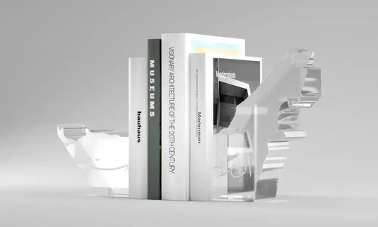 UAE Crystal Map Bookends Kashida Design