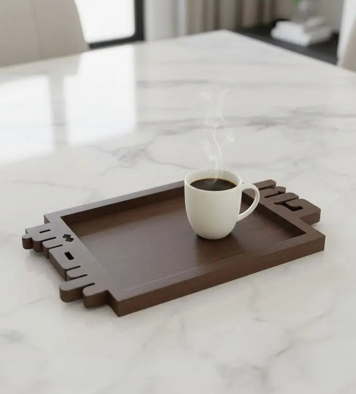 Name Tray Kashida Design