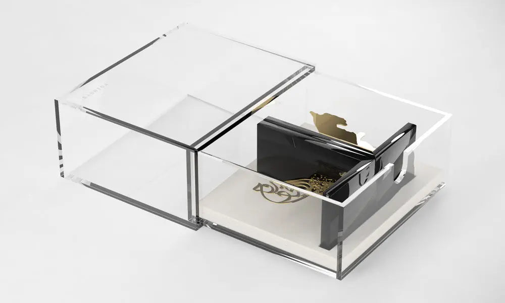 UAE Gold-Plated Map Bookends Kashida Design