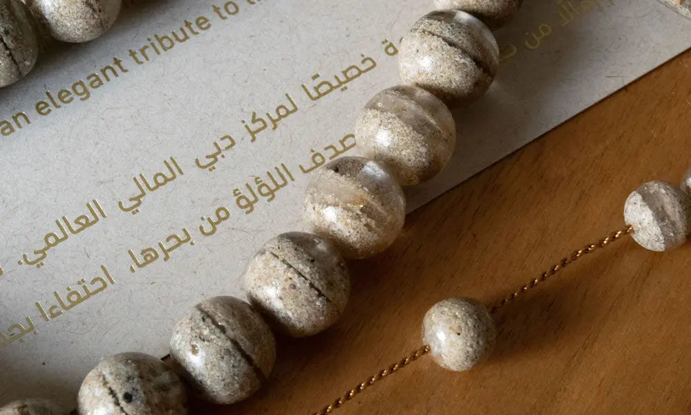 Sands of the UAE Rosary Kashida Design