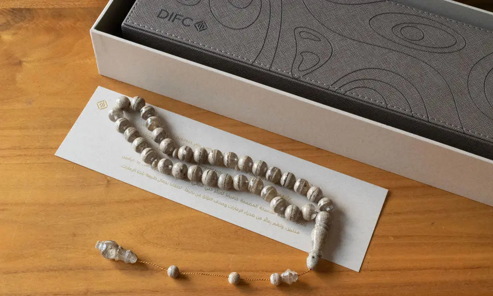 Sands of the UAE Rosary Kashida Design