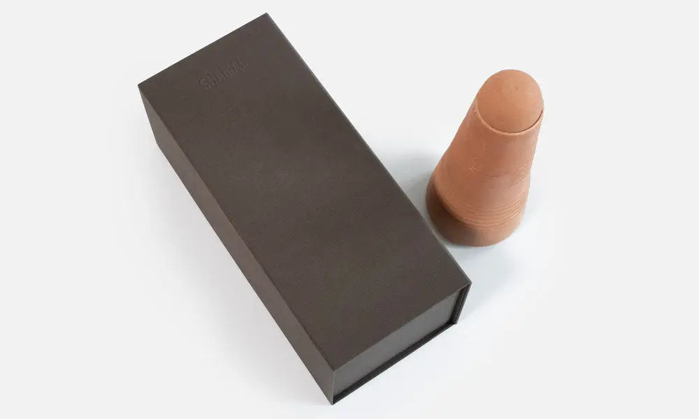 Clay Water Jug Kashida Design