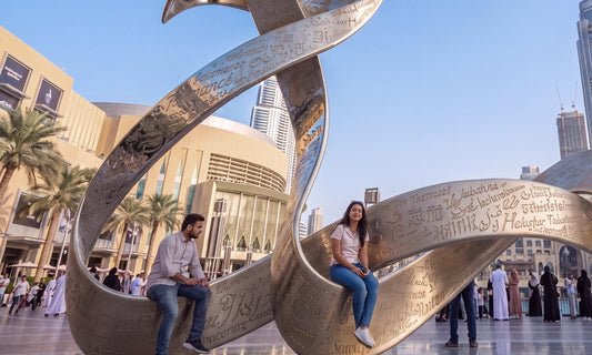 Year of Tolerance Sculpture Kashida Design