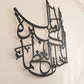 great aspirations create great people arabic calligraphy wall piece by kashida
