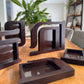 Personalized wooden photo frames with Arabic calligraphy letters