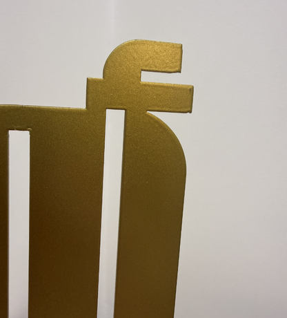 Omi Noor Hayati Candle Holder - Gold - Sample