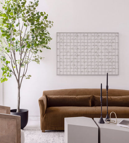 The 99 Names of Allah Wall Art Kashida Design