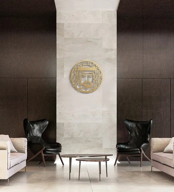 Sheikh Hamdan Wall Décor Kashida Design