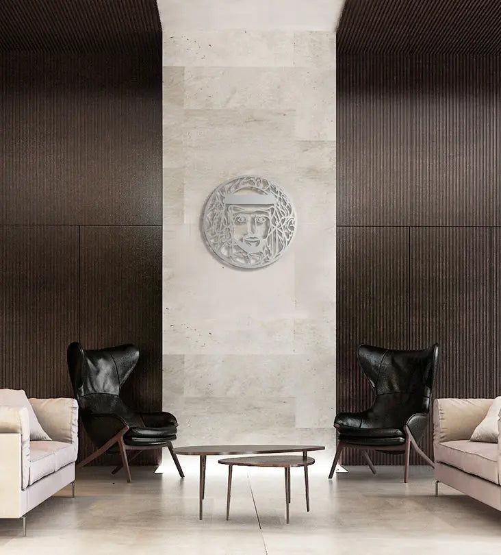 Sheikh Hamdan Wall Décor Kashida Design