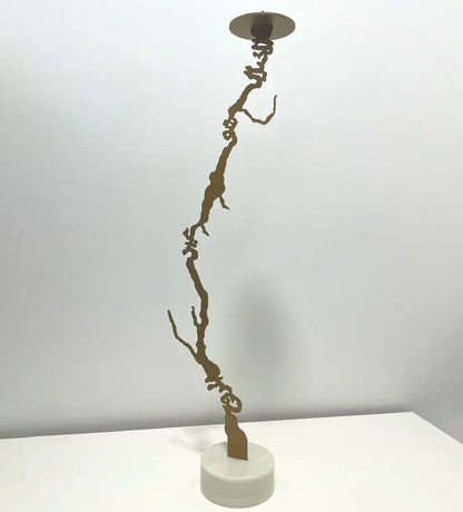 Khayal Candlestick (Large) - Sample Kashida Design