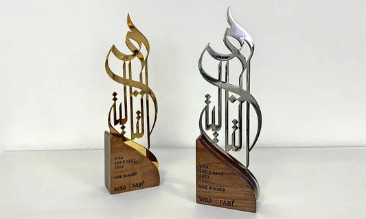 Trophy Design for Visa "She's Next" Awards