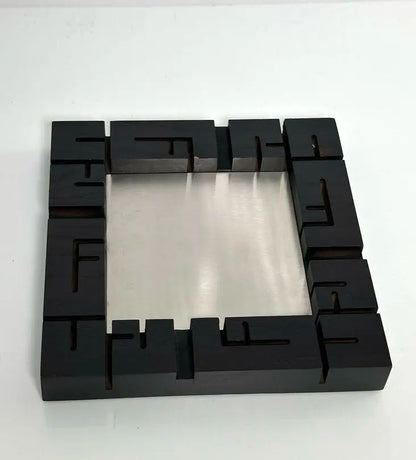 Dukhan Ashtray - Sample Kashida Design