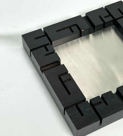 Dukhan Ashtray - Sample Kashida Design