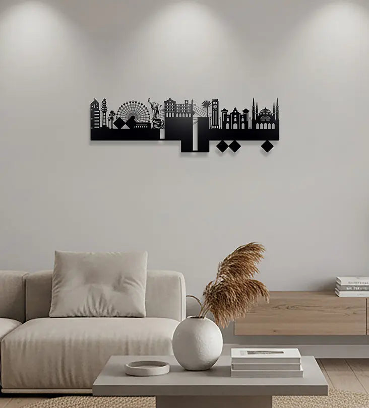 City Skyline Wall Décor – Beirut Kashida Design