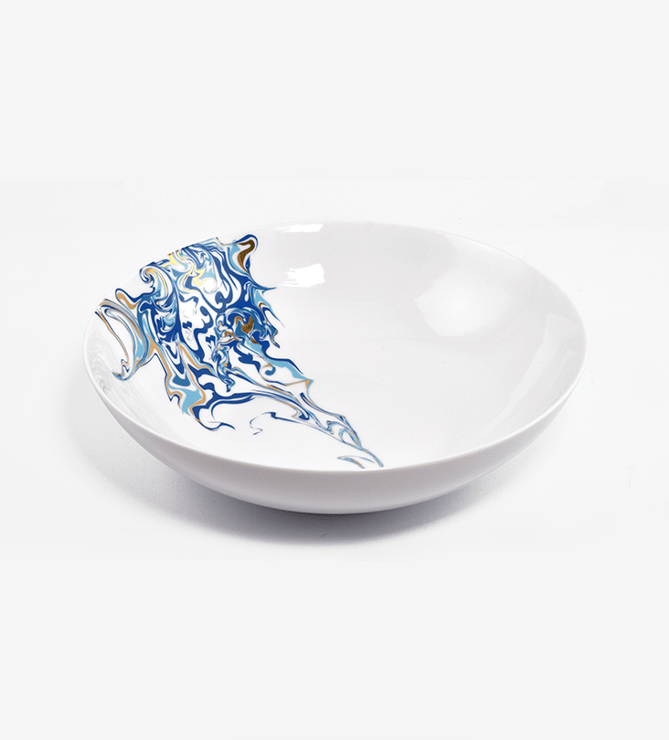 Metamorphosis Serving bowl Kashida Design