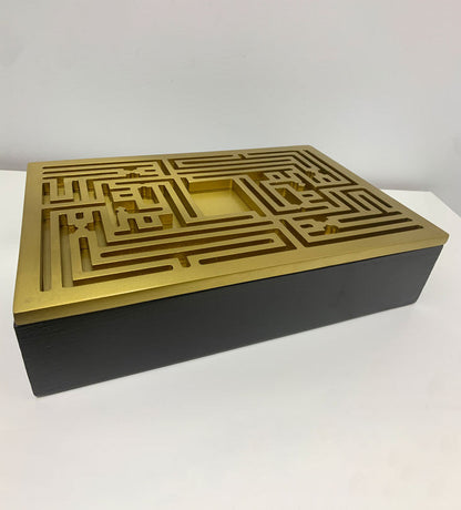 Qur'an Kareem Box - Sample Kashida Design