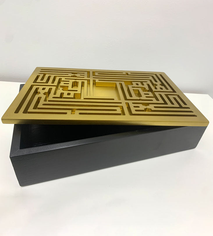 Qur'an Kareem Box - Sample Kashida Design