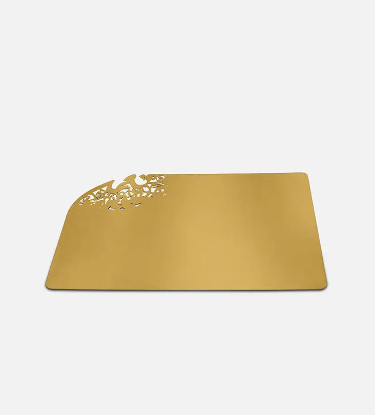 Progression Placemats Naama (Gold) - Sample Kashida Design