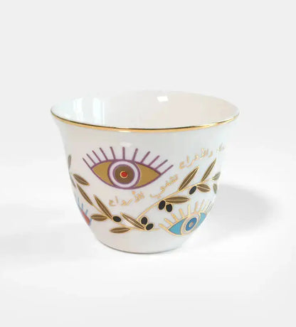 Supernatural Arabic Coffee Cups Kashida Design