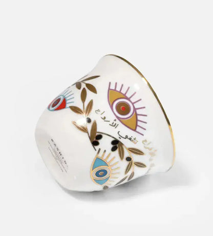Supernatural Arabic Coffee Cups Kashida Design