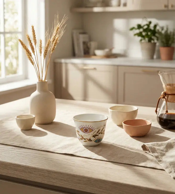 سوبرناتورال طقم فناجين للقهوة - عدد ٤