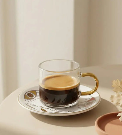 Supernatural Espresso Cup x 6 Kashida Design