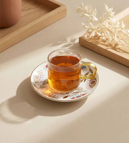 Supernatural Tea Cups x 4 (Regular) Kashida Design