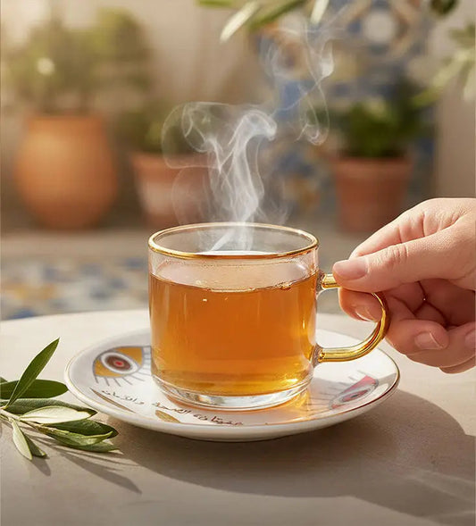Supernatural Tea Cups x 4 (Regular) Kashida Design