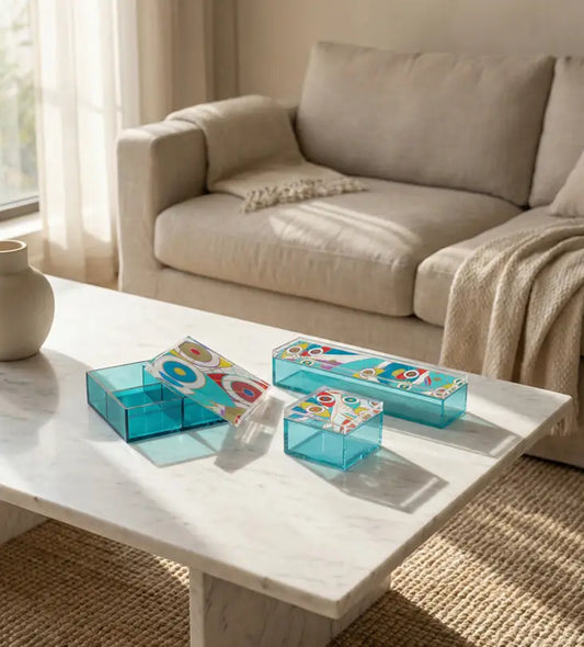 علبة أكريليك سوبرناتورال مستطيل